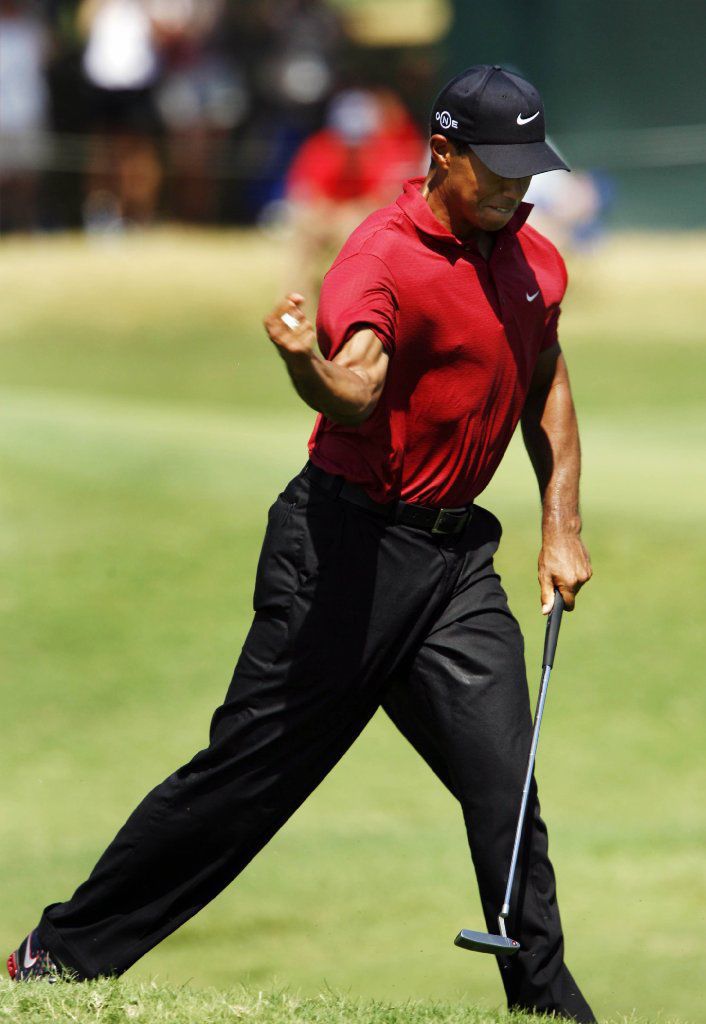 Tiger Woods wins the 2007 PGA Championship at Southern Hills
